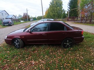 2006 Kia Spectra I Рестайлинг 2, красный, 225000 рублей, вид 5