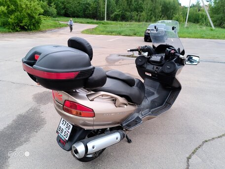 2002 Suzuki Burgman (SkyWave) 650, бежевый, 225000 рублей, вид 4