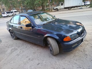 2000 BMW 3 серии 316i IV (E46), синий, 350000 рублей, вид 2