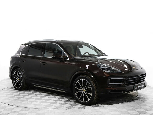 2021 Porsche Cayenne III, коричневый, 8900000 рублей - вид 2