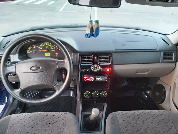 2010 Lada (ВАЗ) Priora I, синий, 399000 рублей - вид 14