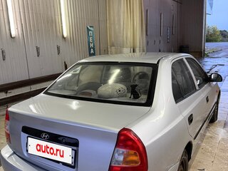 2007 Hyundai Accent ТагАЗ II, серебристый, 300000 рублей, вид 3