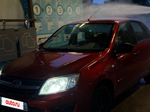2017 Lada (ВАЗ) Granta I, красный - вид 1