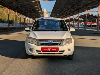 2013 Lada (ВАЗ) Granta I, белый, 479900 рублей, вид 3