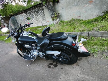 2013 Yamaha XV 1900, чёрный, 990000 рублей, вид 2