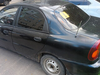 2008 Chevrolet Lanos I, чёрный, 110000 рублей, вид 2