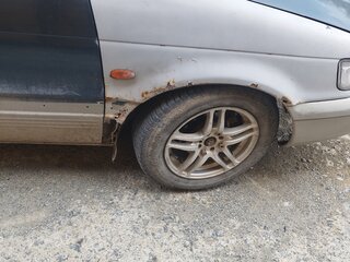 1992 Mitsubishi Chariot II, синий, 90000 рублей, вид 3