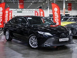 2018 Toyota Camry VIII (XV70), чёрный, 2689700 рублей, вид 4