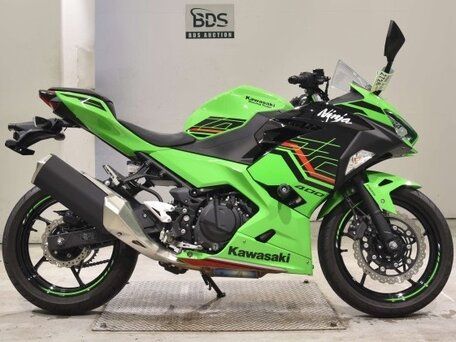2024 Kawasaki Ninja 400, зелёный, 685000 рублей, вид 2