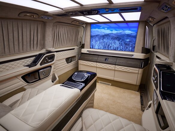 2026 Mercedes-Benz V-Класс Extra Long 300 d экстра длинный III (W447) Рестайлинг 2, чёрный, 37900000 рублей - вид 13