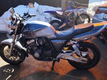 1994 Honda CB 400 Super Four, синий, 260000 рублей, вид 5