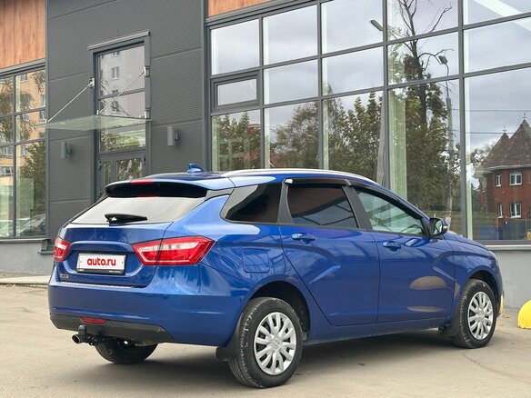 2021 Lada (ВАЗ) Vesta SW I, синий - вид 6