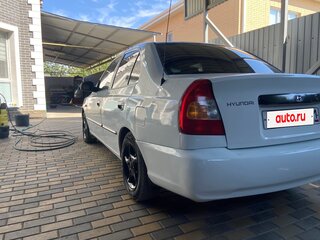 2008 Hyundai Accent ТагАЗ II, белый, 360000 рублей, вид 4