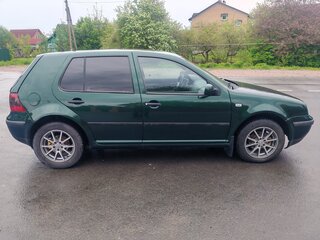 1998 Volkswagen Golf IV, зелёный, 300000 рублей, вид 5