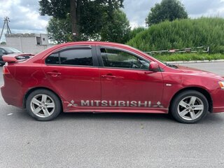 2007 Mitsubishi Lancer X, пурпурный, 600000 рублей, вид 2