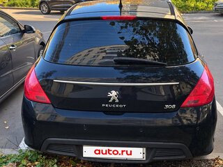 2012 Peugeot 308 I Рестайлинг, чёрный, 549000 рублей, вид 3