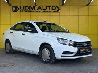 2018 Lada (ВАЗ) Vesta I, белый, 599000 рублей, вид 3