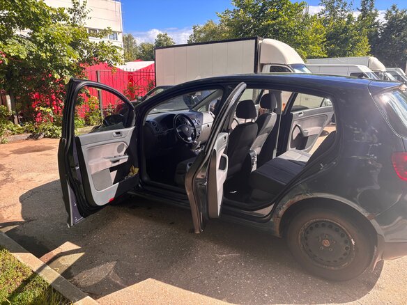 2007 Volkswagen Golf Plus Cross I, синий - вид 14