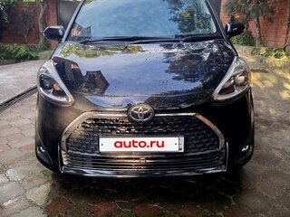 2019 Toyota Sienta II Рестайлинг, чёрный, 1600000 рублей, вид 2