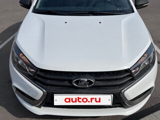 2018 Lada (ВАЗ) Vesta I, белый, 900000 рублей, вид 2