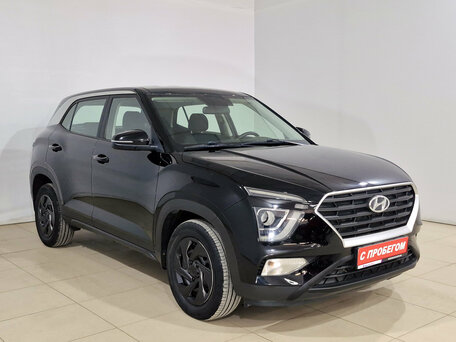 2022 Hyundai Creta II, чёрный, 1995000 рублей, вид 3