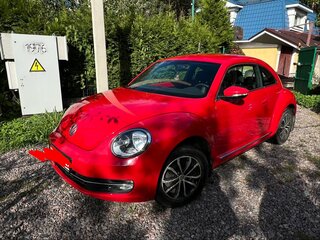 2014 Volkswagen Beetle II (A5), пурпурный, 1700000 рублей, вид 3