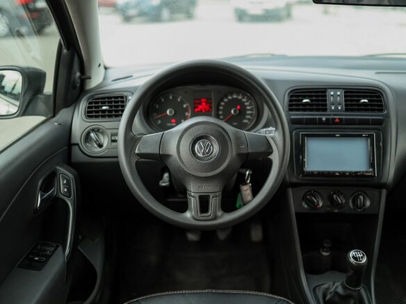 2012 Volkswagen Polo V, серый, 589000 рублей - вид 11