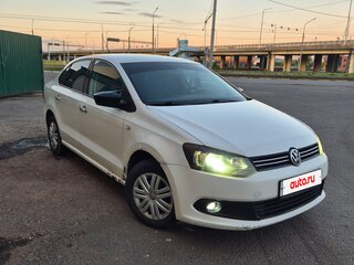 2012 Volkswagen Polo V, белый, 490000 рублей, вид 4