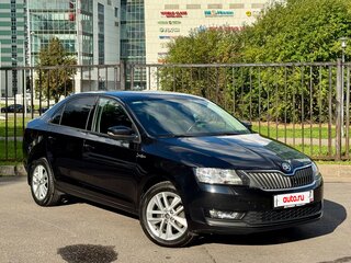 2019 Skoda Rapid I Рестайлинг, чёрный, 1630000 рублей, вид 2