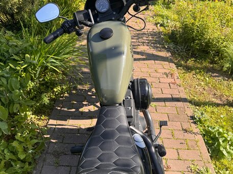 2021 Harley-Davidson Sportster 1200, зелёный, 970000 рублей, вид 2