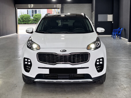 2018 Kia Sportage IV, белый, 1595000 рублей, вид 2