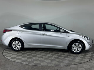 2015 Hyundai Elantra V (MD) Рестайлинг, серебристый, 1180000 рублей, вид 4