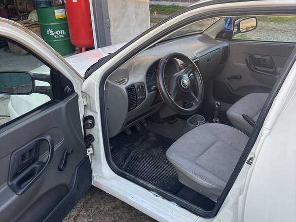 2001 Volkswagen Caddy II, белый - вид 5