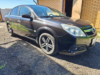 2008 Opel Vectra C Рестайлинг, чёрный, 580000 рублей, вид 3