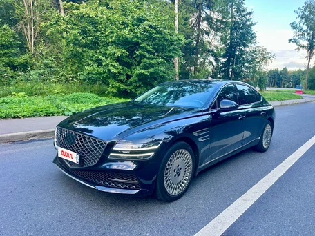 2021 Genesis G80 II, чёрный, 2750000 рублей, вид 1