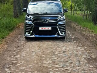 2018 Toyota Vellfire II Рестайлинг, чёрный, 4400000 рублей, вид 1