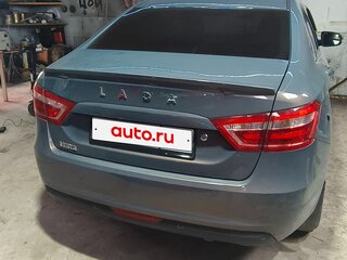 2016 Lada (ВАЗ) Vesta I, серый, 600000 рублей, вид 3