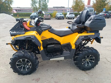 2019 Stels ATV-650 Guepard Trophy, жёлтый, 730000 рублей, вид 5