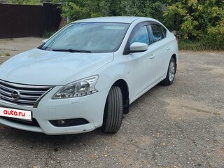 2014 Nissan Sentra VII (B17), белый, 900000 рублей, вид 1