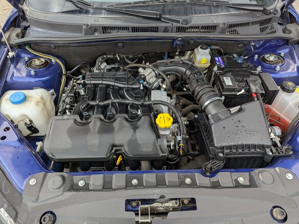 2025 Lada (ВАЗ) Granta Cross I Рестайлинг, синий, 1099000 рублей - вид 19