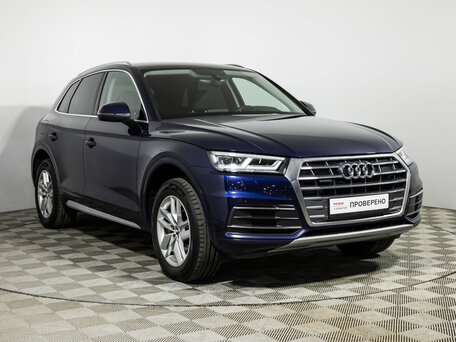 2018 Audi Q5 II (FY), синий, 2899989 рублей, вид 3
