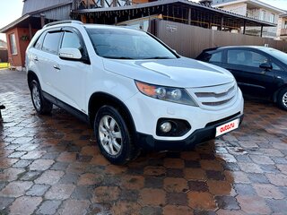 2009 Kia Sorento II, белый, 1250000 рублей, вид 3