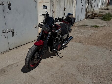 2003 Yamaha V-Max 1200, красный, 500000 рублей, вид 1