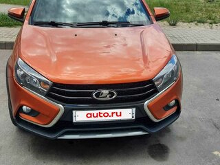 2021 Lada (ВАЗ) Vesta Cross I, оранжевый, 1250000 рублей, вид 1