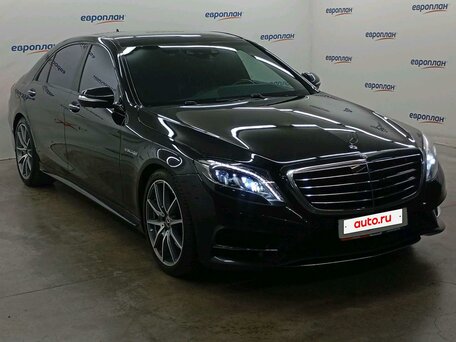 2017 Mercedes-Benz S-Класс 500 VI (W222, C217), чёрный, 4208500 рублей, вид 2
