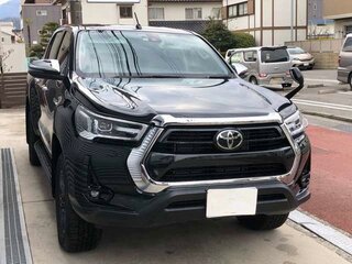 2023 Toyota Hilux VIII Рестайлинг 2, чёрный, 4087000 рублей, вид 2