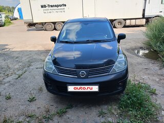 2008 Nissan Tiida I, чёрный, 525000 рублей, вид 1