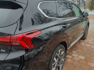 2021 Hyundai Santa Fe IV, чёрный, 4000000 рублей, вид 2