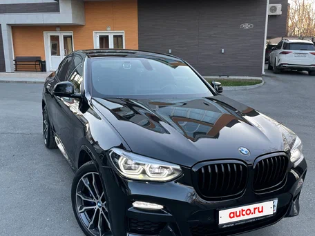 2019 BMW X4 30d II (G02), чёрный, 5100000 рублей, вид 2