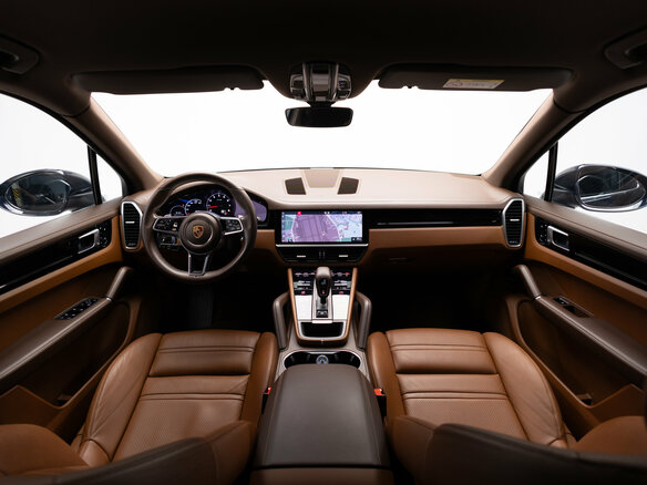 2018 Porsche Cayenne III, синий, 6190000 рублей - вид 21